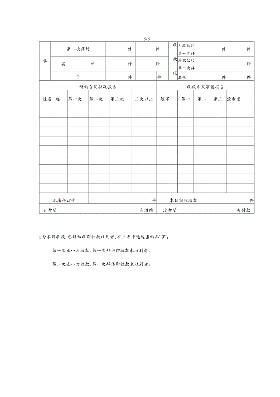 某企业出差日报表(doc 3页).docx_第3页