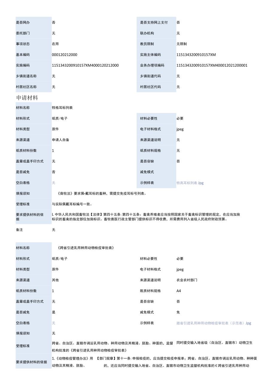 动物及动物产品检疫合格证核发.docx_第2页