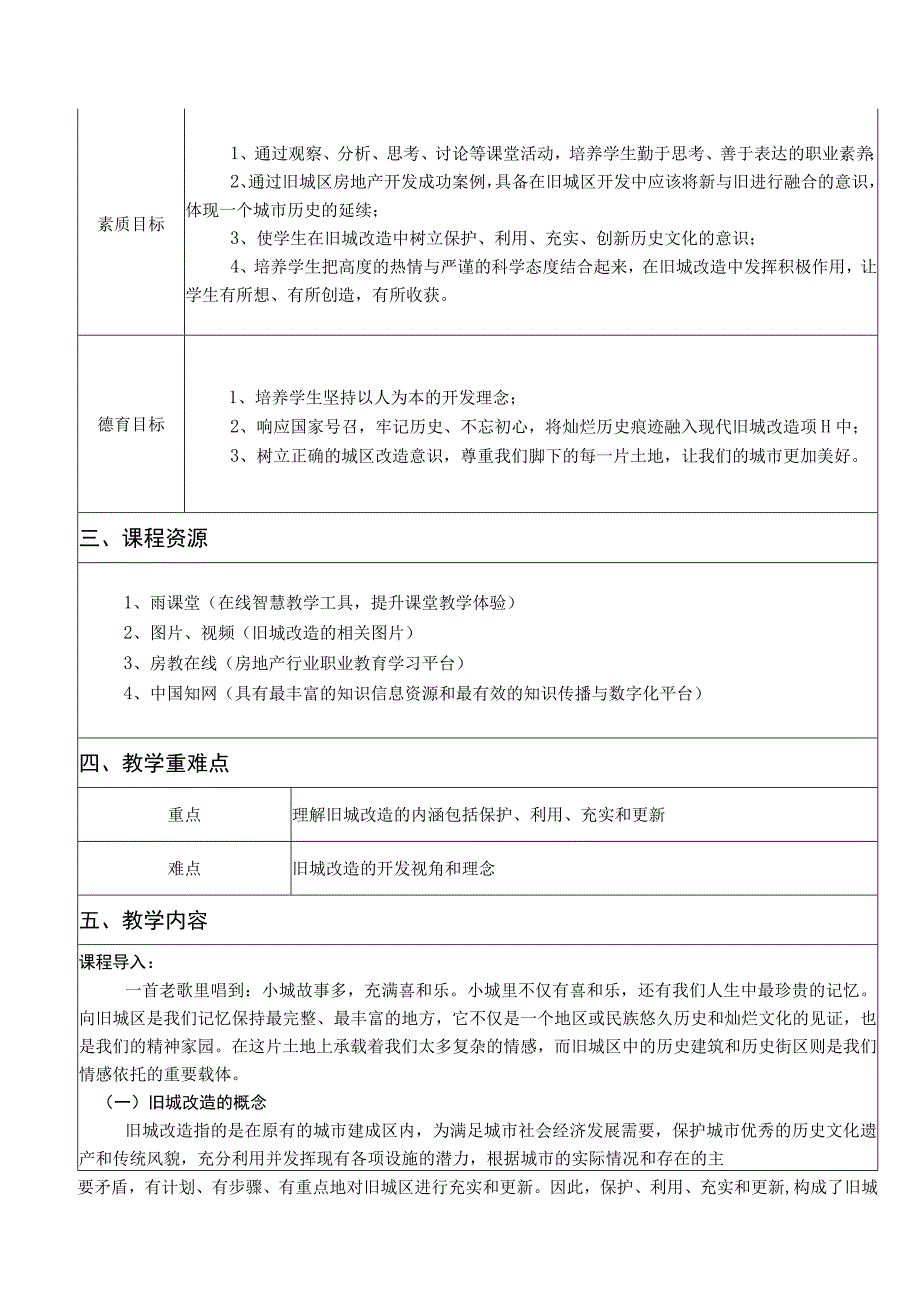 《房地产项目策划》教学设计.docx_第2页