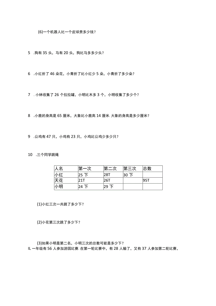 小学一年级应用题.docx_第2页