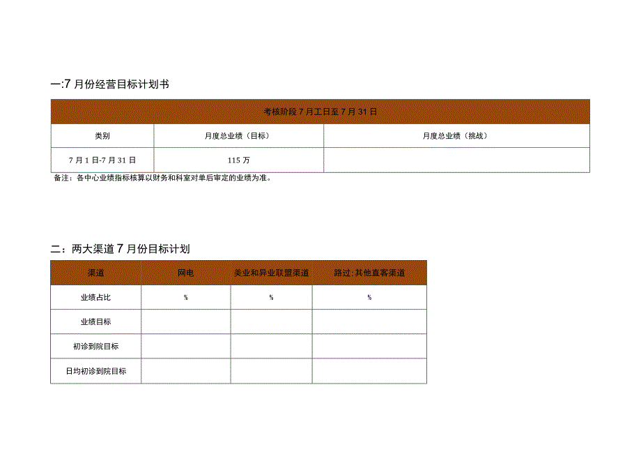 医美整形7月运营活动计划方案.docx_第1页