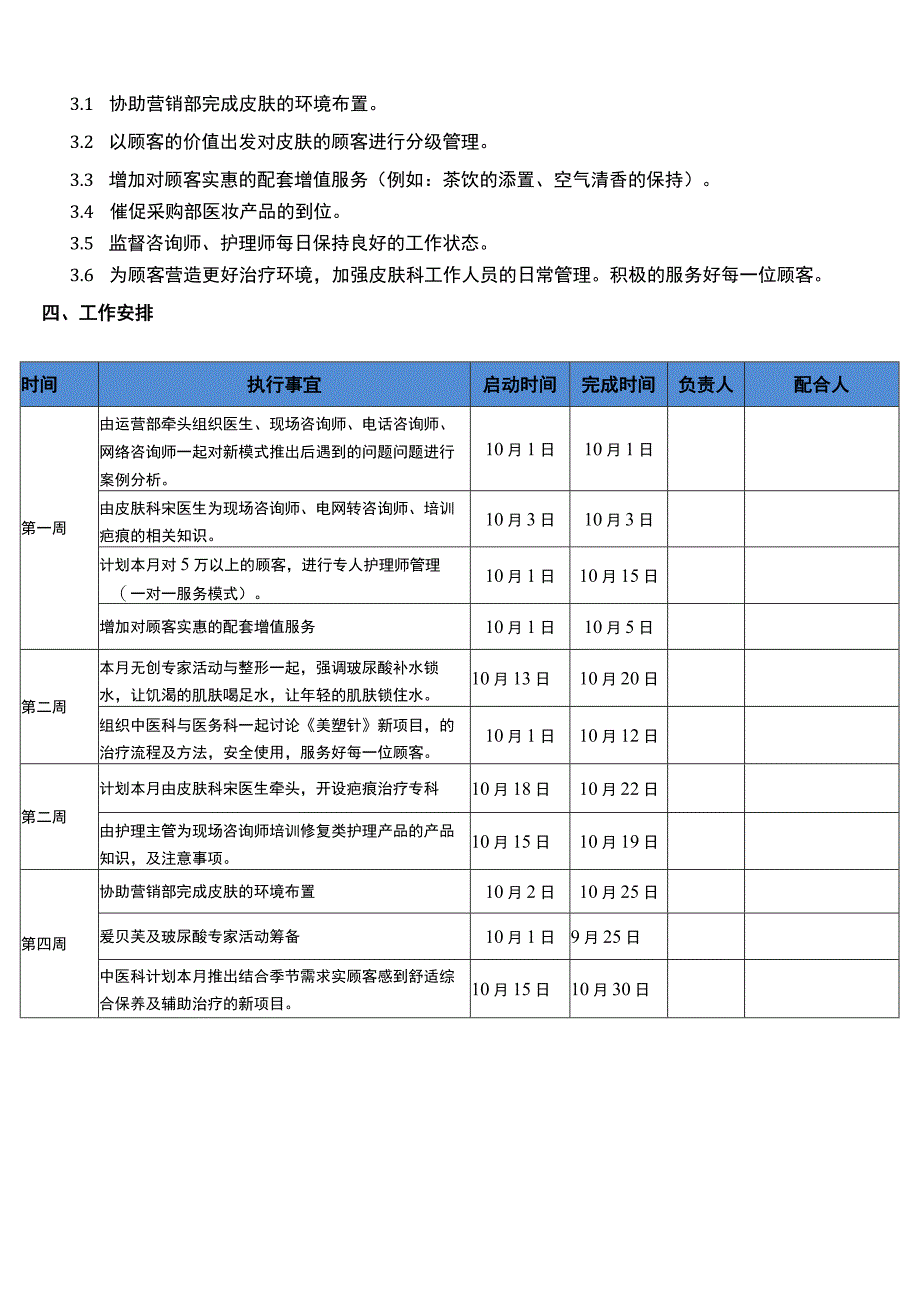 医美皮肤美容10月运营计划方案.docx_第3页