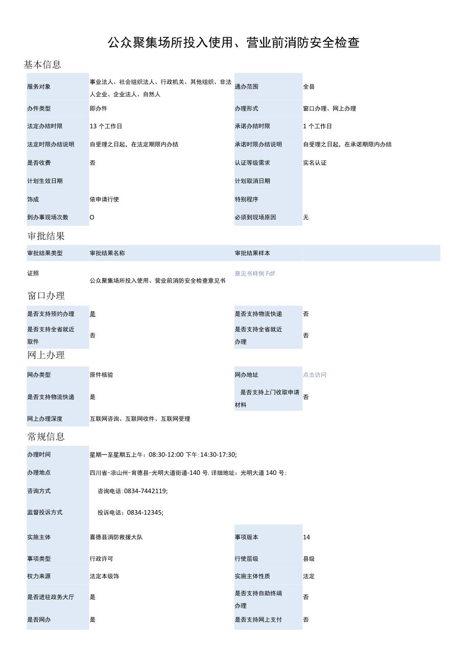 公众聚集场所投入使用、营业前消防安全检查.docx_第1页