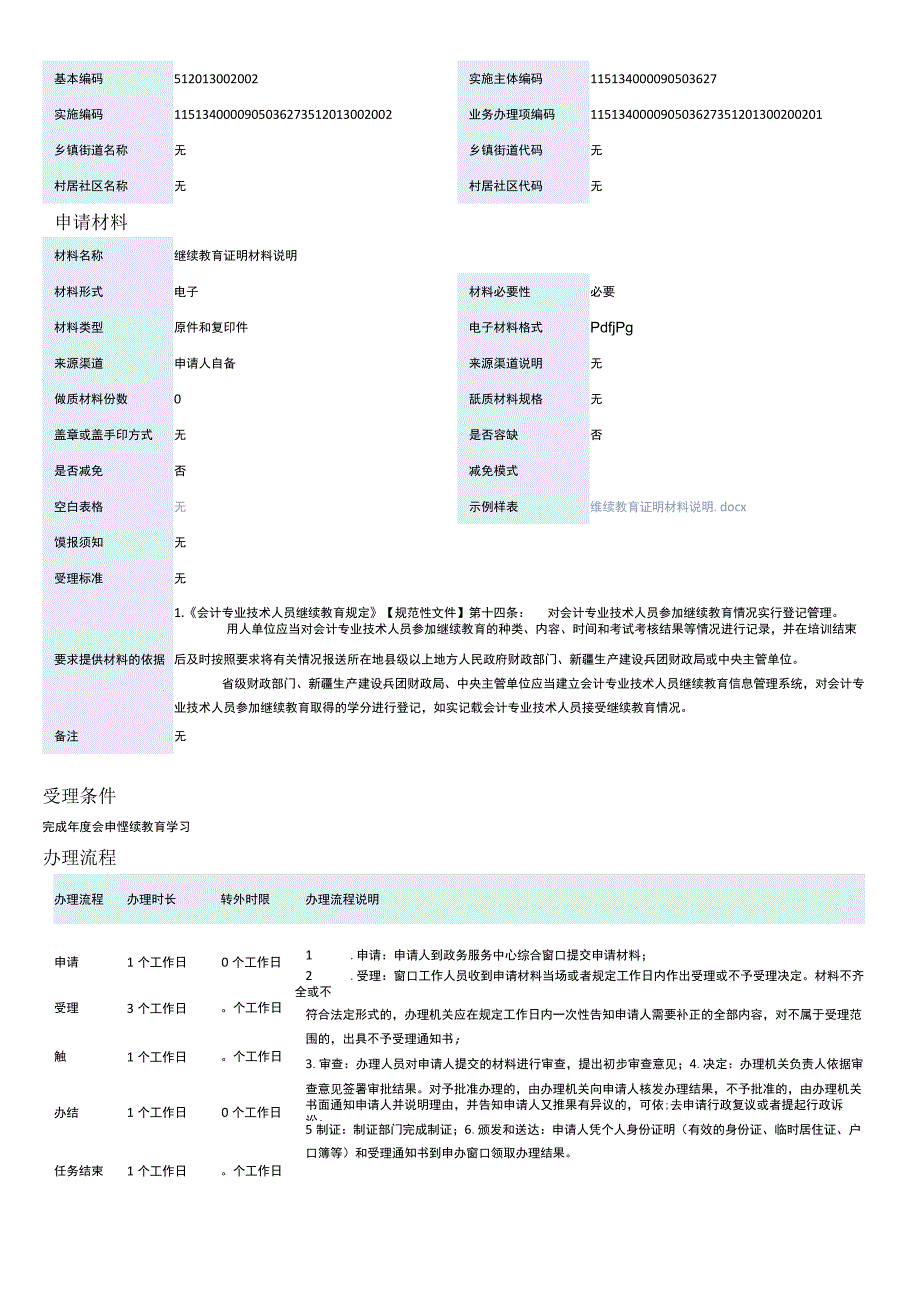 会计专业技术人员继续教育办理.docx_第2页