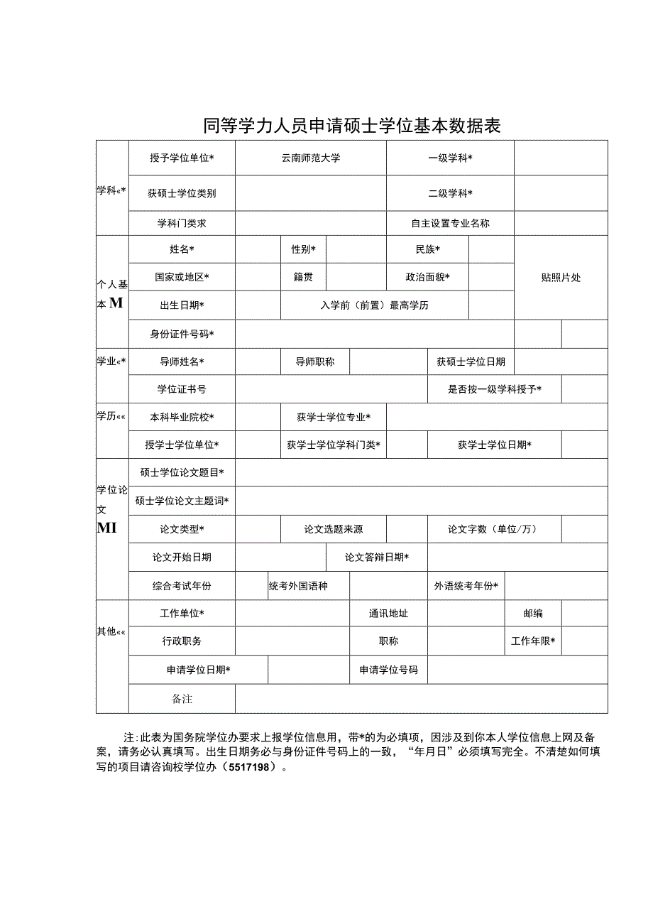 (表6一式2份)同等学力人员硕士学位申请表.docx_第2页