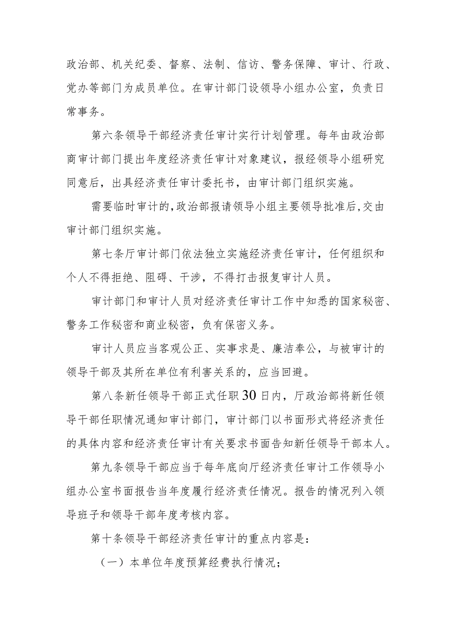 公安领导干部经济责任审计实施办法.docx_第2页