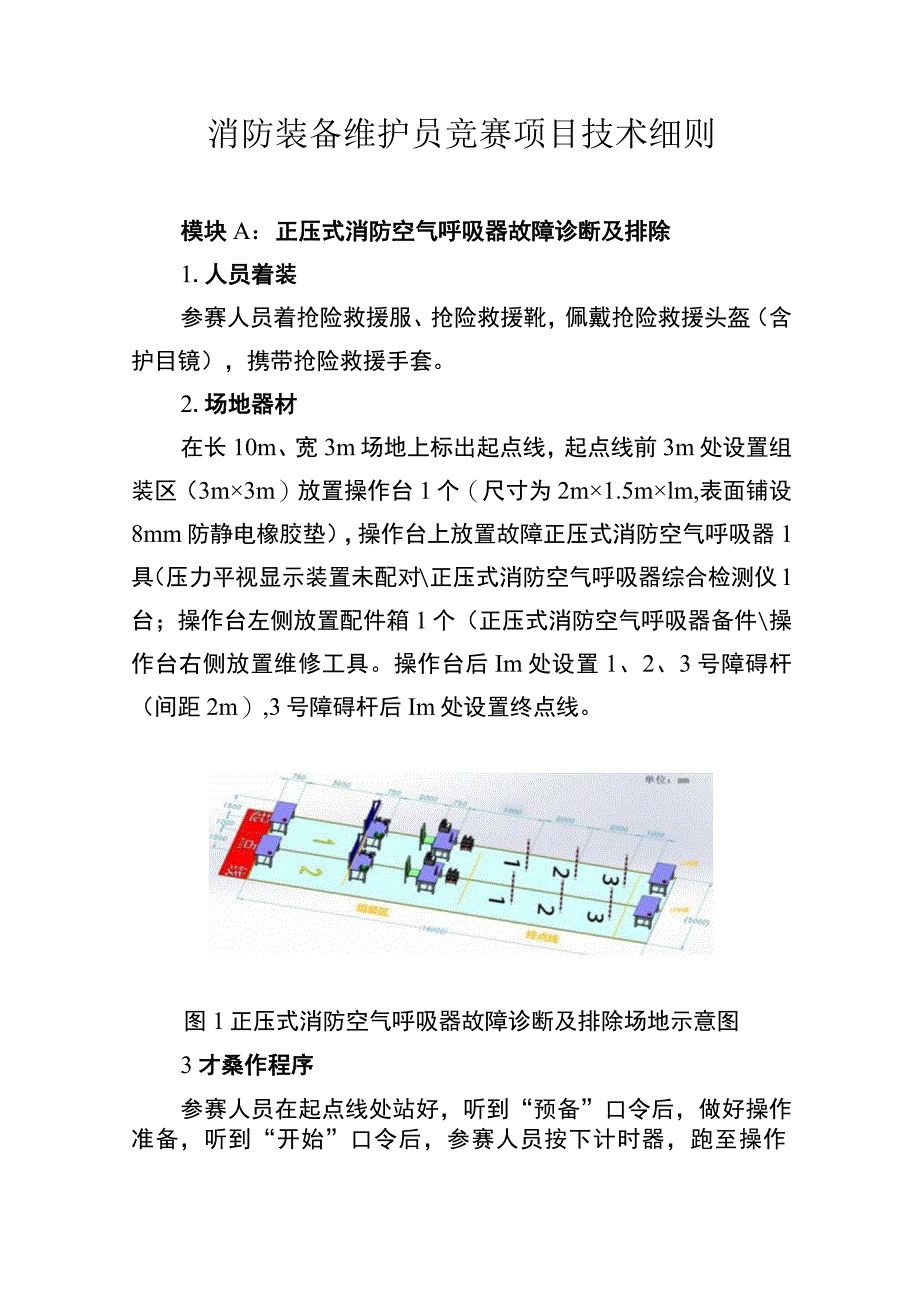 消防装备维护员竞赛项目技术细则.docx_第1页