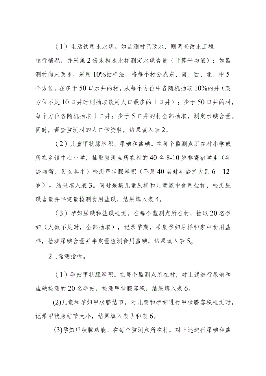 辽宁省水源性高碘地区监测实施方案.docx_第2页