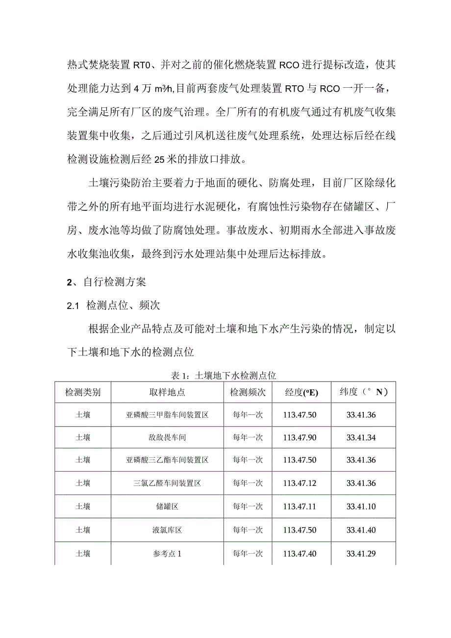 漯河市新旺化工有限公司2022年土壤、地下水自行监测方案.docx_第2页