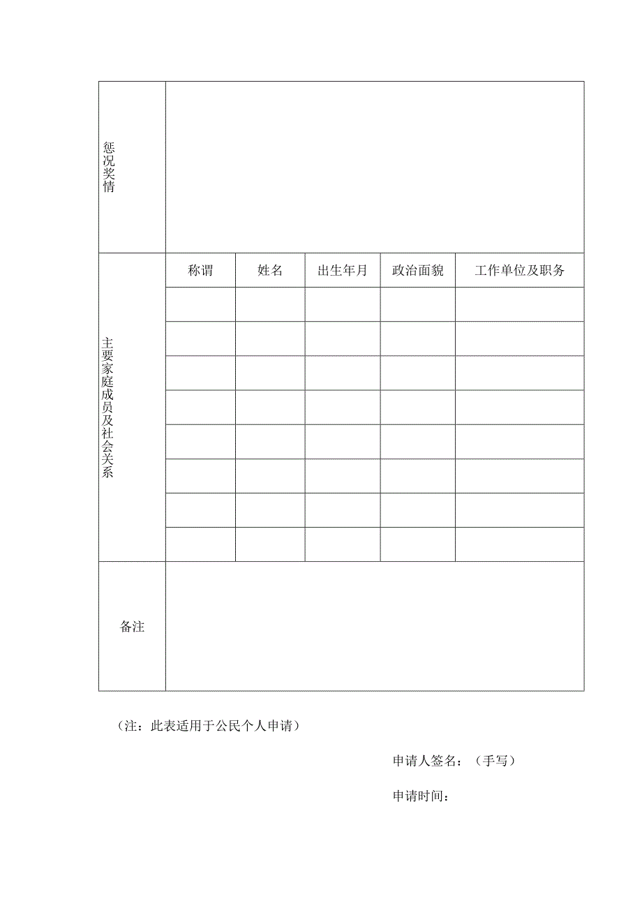 溧水区人民陪审员个人申请表.docx_第2页