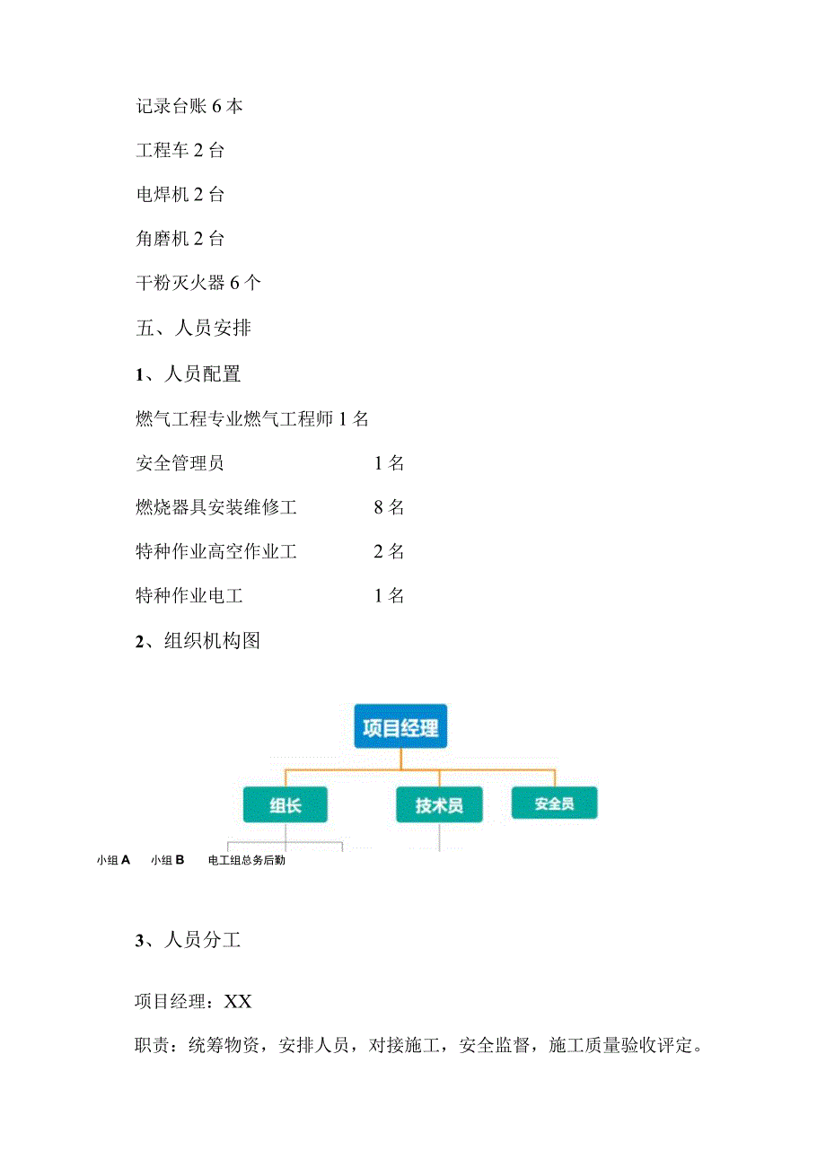 XX技师学院XX食堂和锅炉房燃气报警系统改造安装施工方案（2023年）.docx_第3页