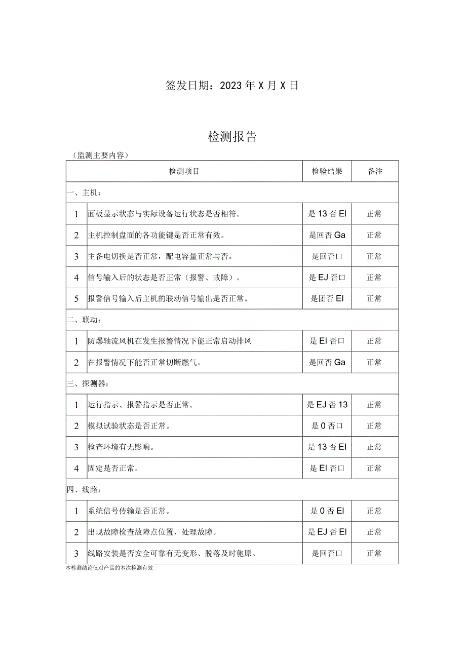 XX学院燃气间现场检测报告(2023年).docx_第3页