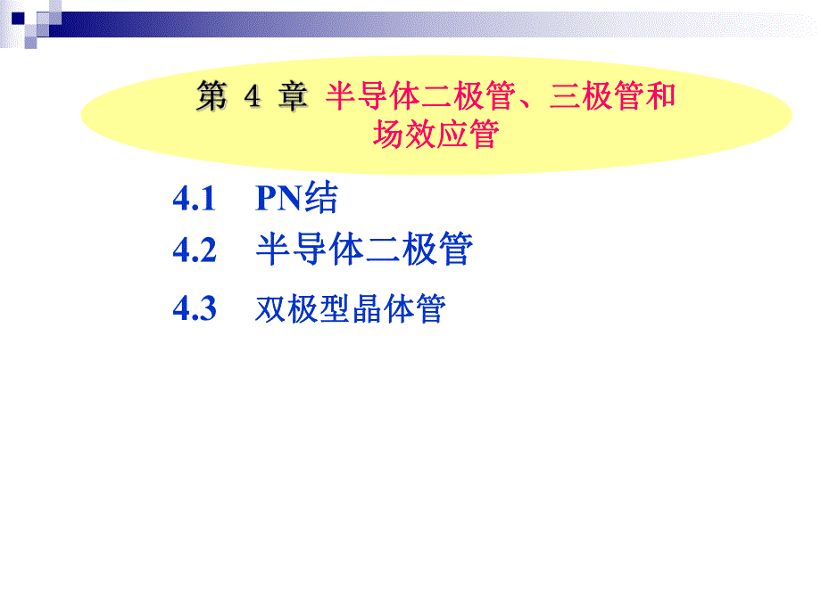 第4章半导体二极管三极管和场效应管名师编辑PPT课件.ppt_第1页