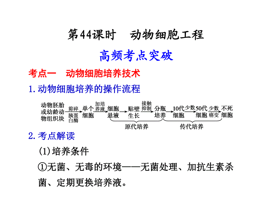 第44课时动物细胞工程.ppt_第1页