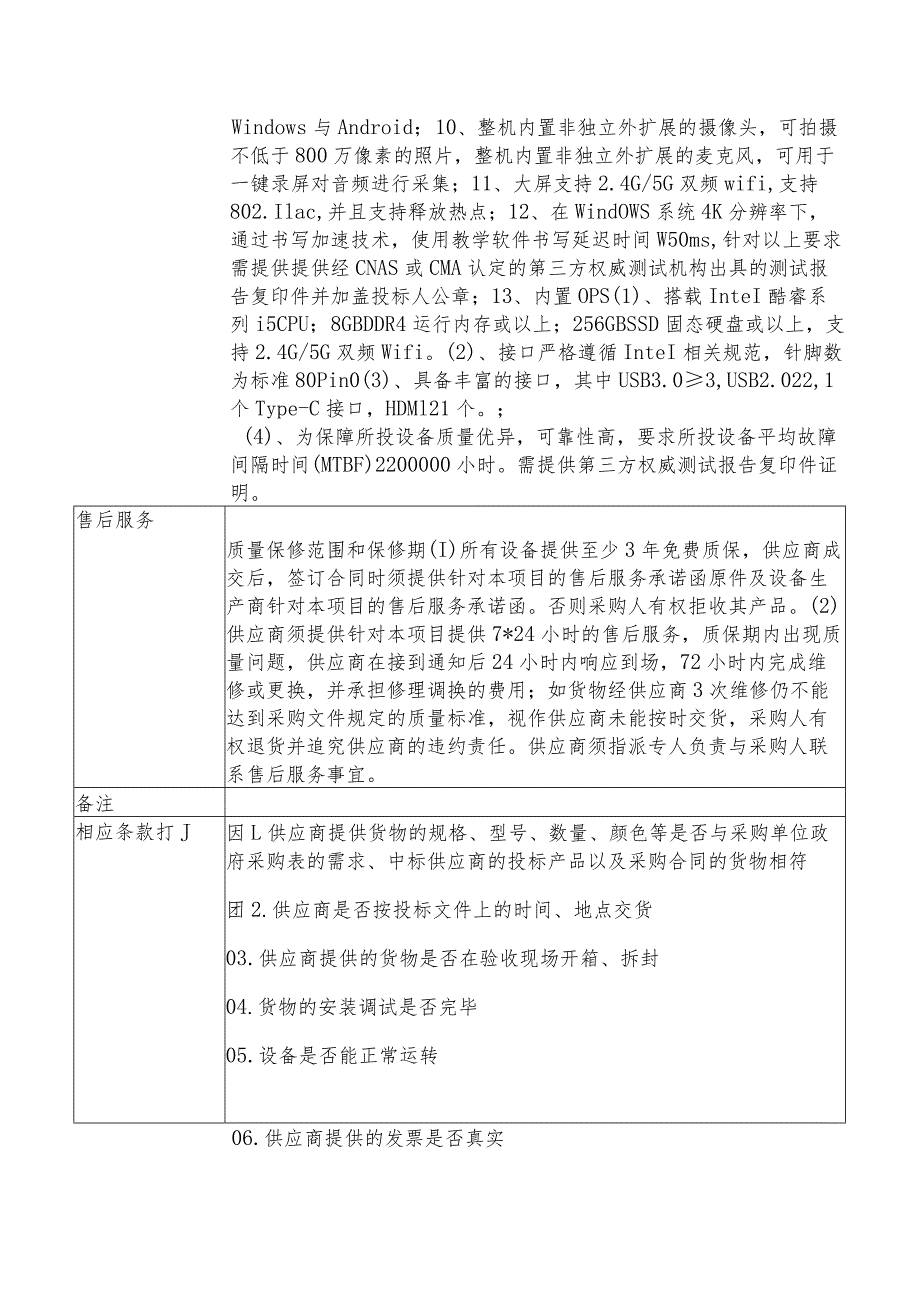 自贡市政府采购网上竞价验收报告.docx_第2页