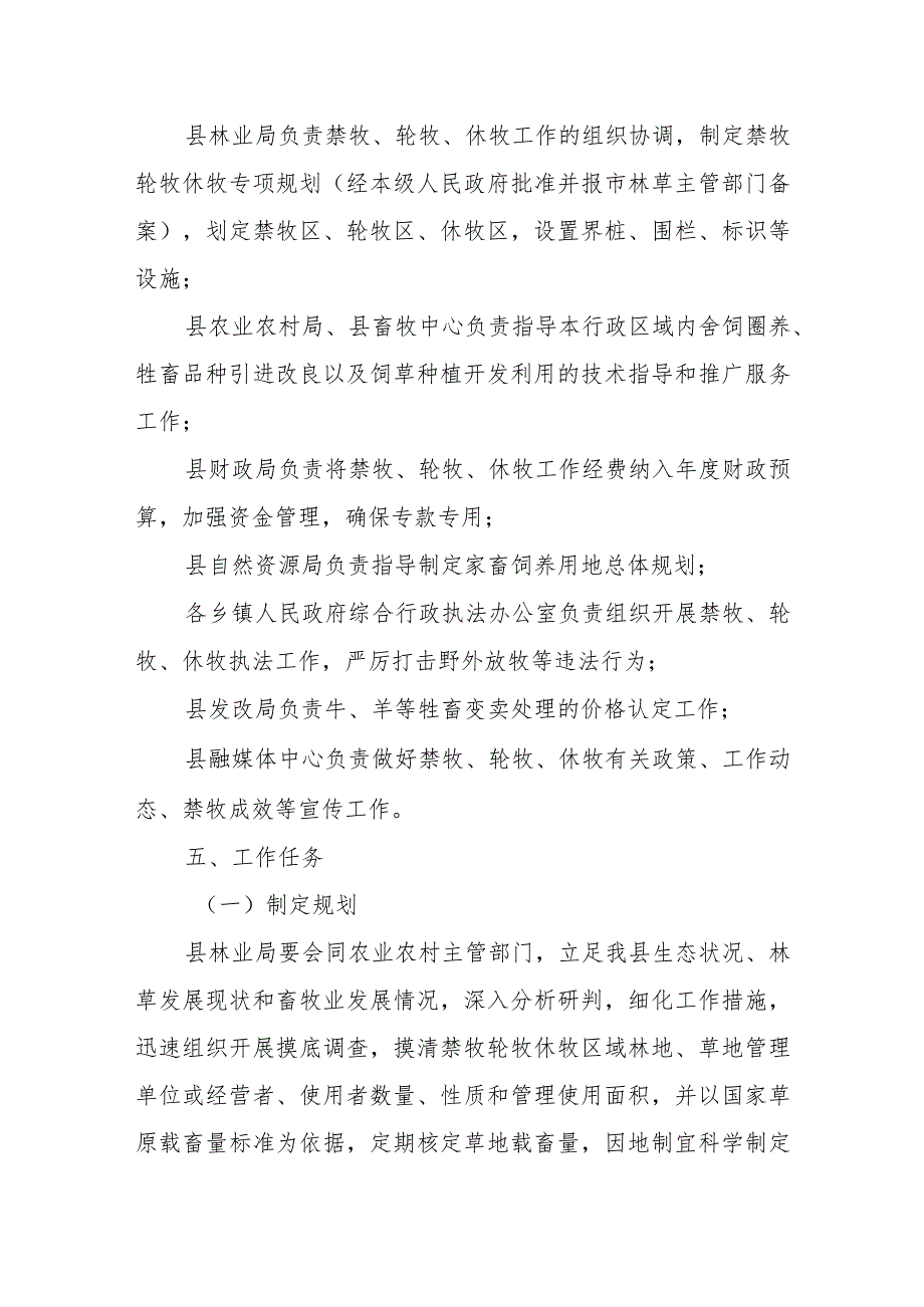 XX县部分林草地实行禁牧、轮牧、 休牧工作实施方案.docx_第3页