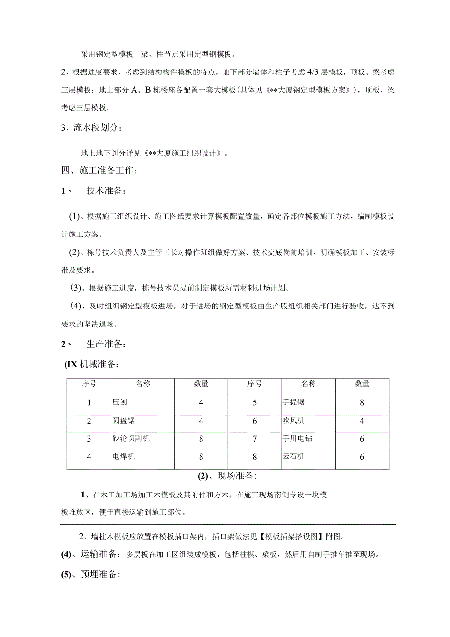 建筑模板工程施工方案.docx_第2页