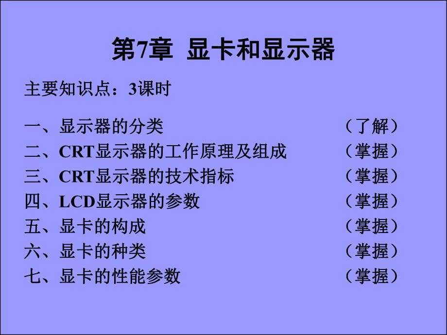 第6章显卡和显示器.ppt_第1页