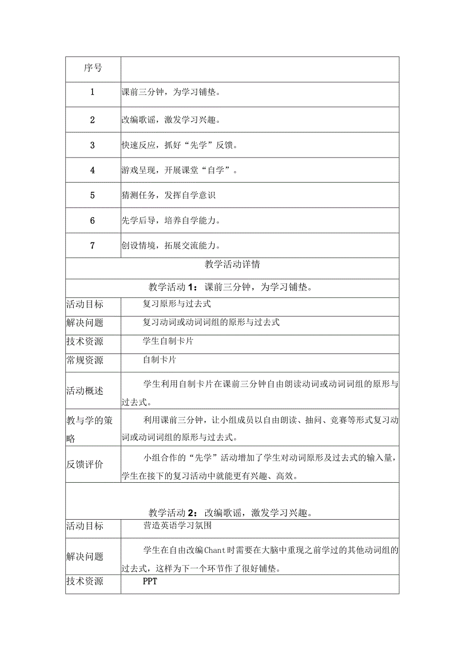 《The Past》教学设计.docx_第3页