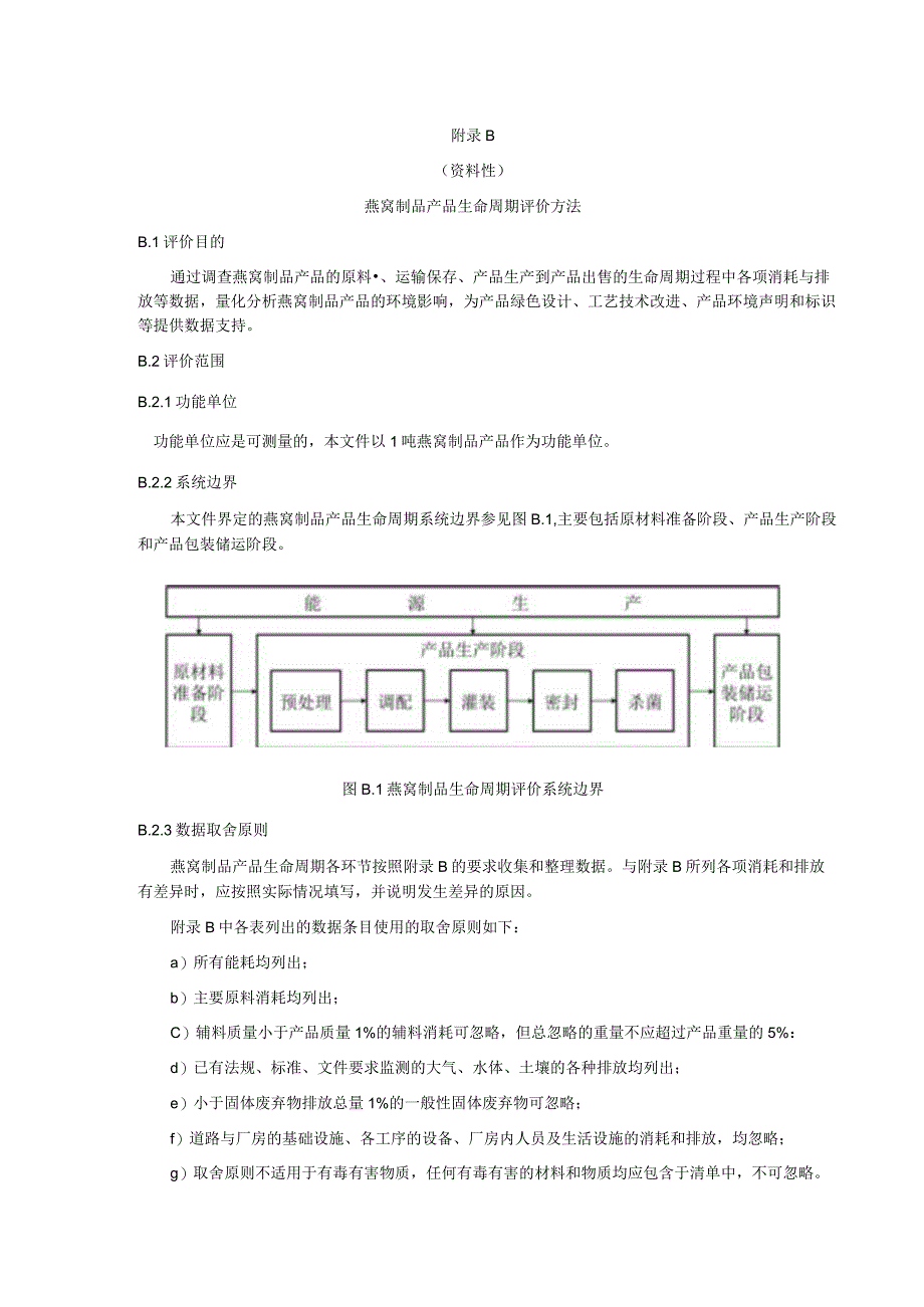 绿色燕窝制品检测方法和指标计算方法、产品生命周期评价方法、生命周期现场数据收集清单表.docx_第3页