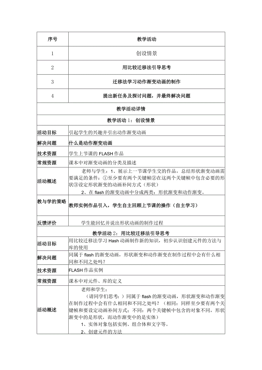 《flash动画制作——引导路径动画》教学设计方案.docx_第2页