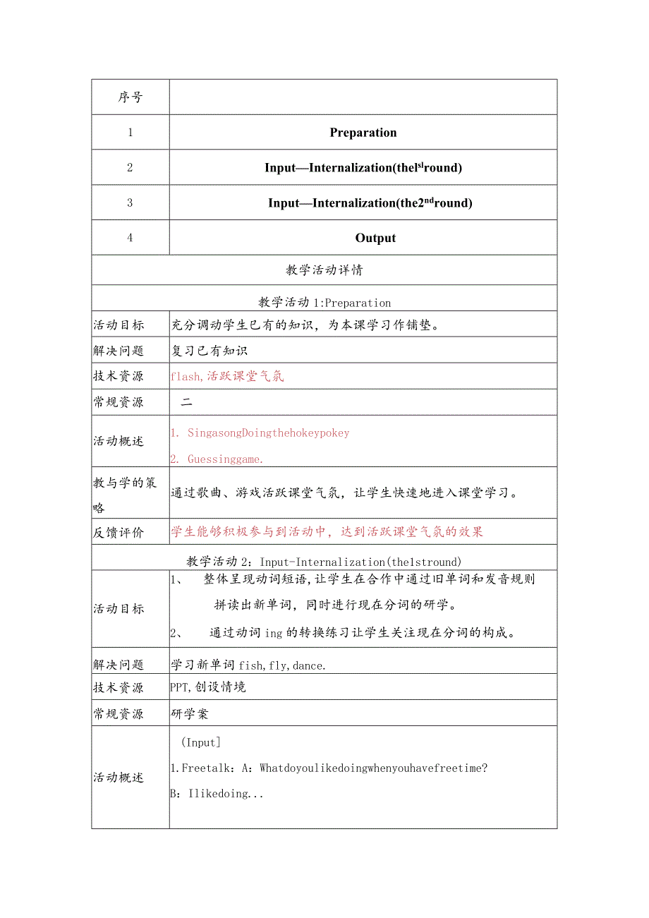 《Unit 8 What are you doing》教学设计 .docx_第3页