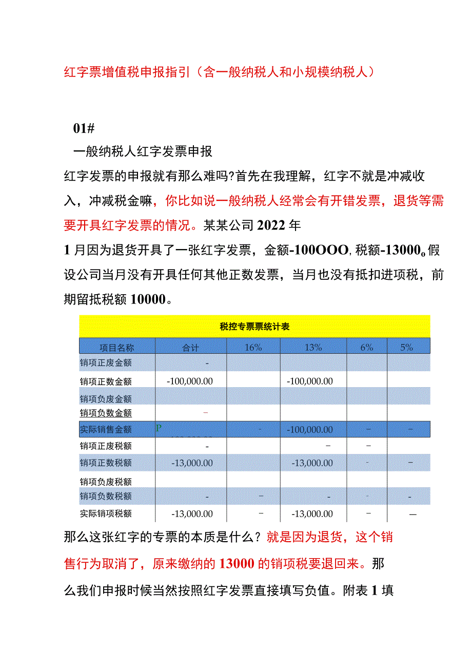 红字票增值税申报指引（含一般纳税人和小规模纳税人）.docx_第1页