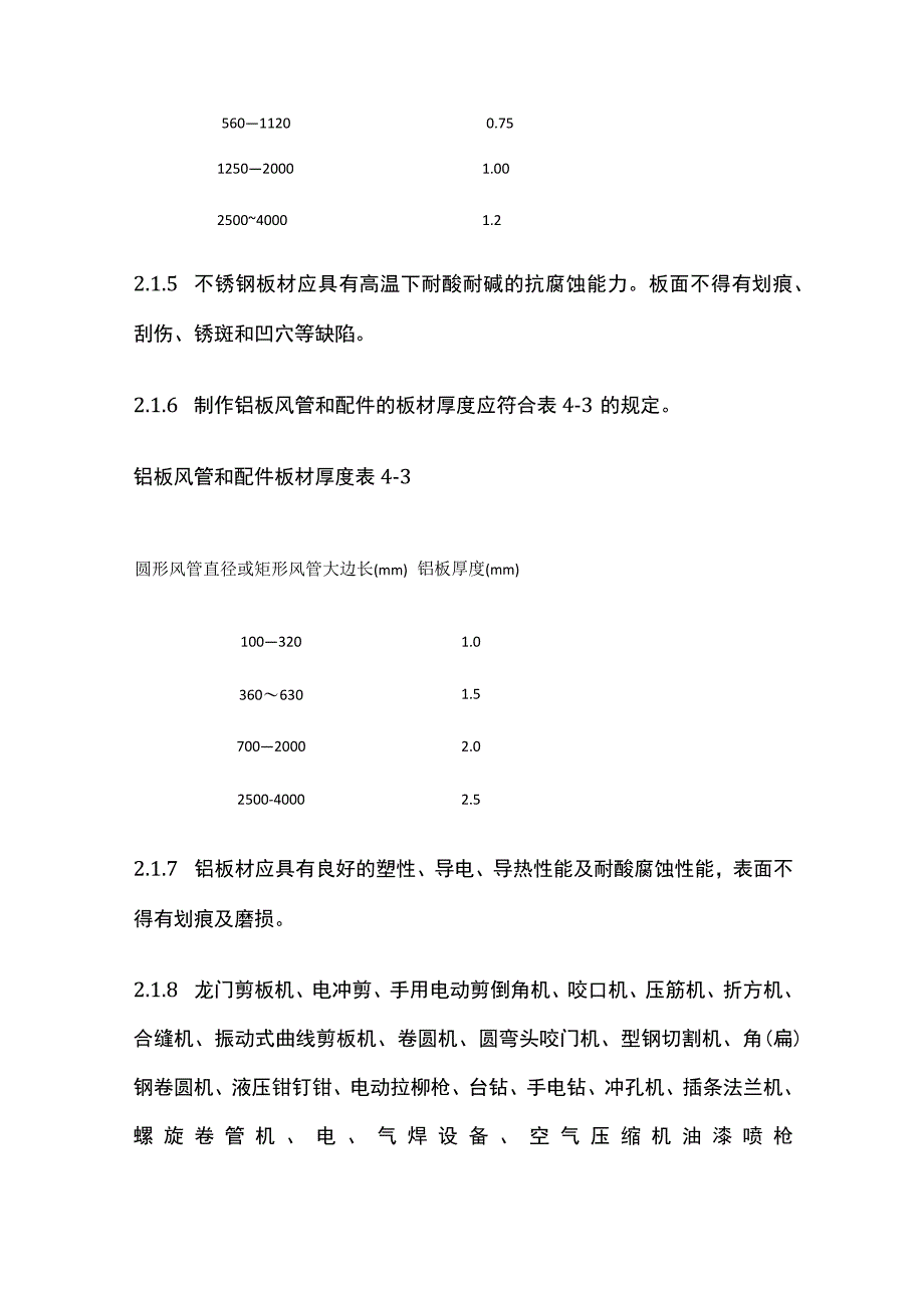 金属风管制作工艺完整方案.docx_第2页