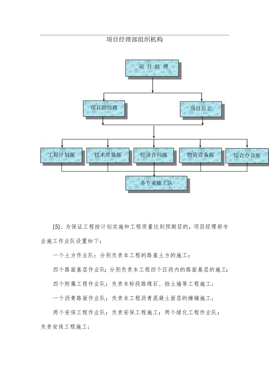 项目经理部组织机构配备.docx_第2页