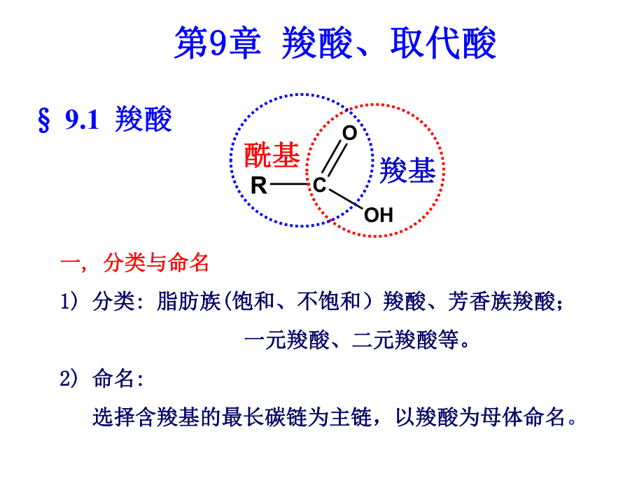 第9章羧酸、取代酸.ppt_第1页