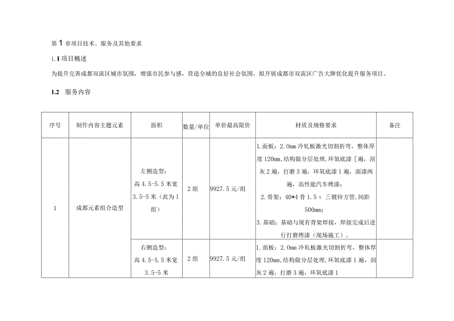 第1章项目技术、服务及其他要求.docx_第1页