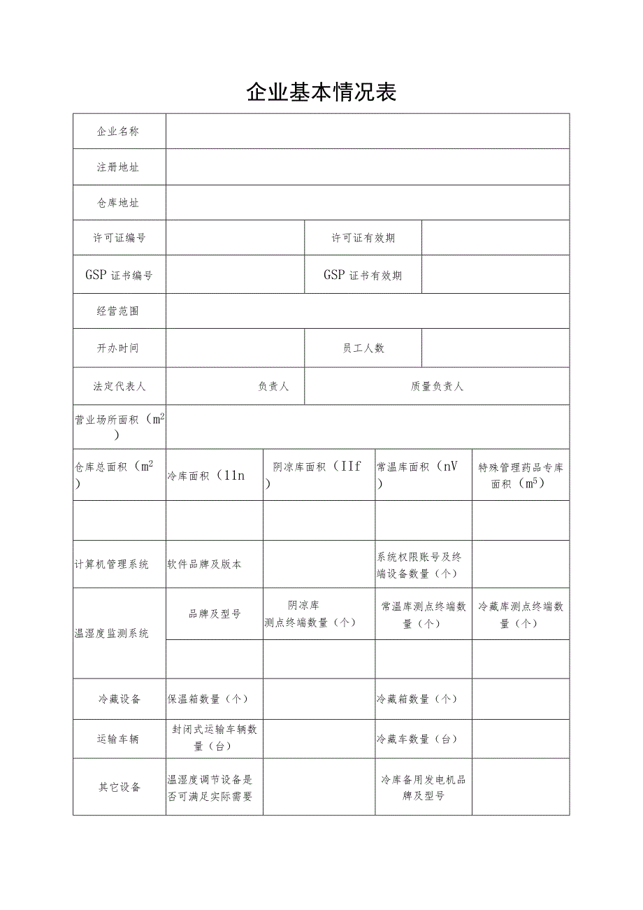 黑龙江省药品监督管理局换发经营许可申请表.docx_第3页