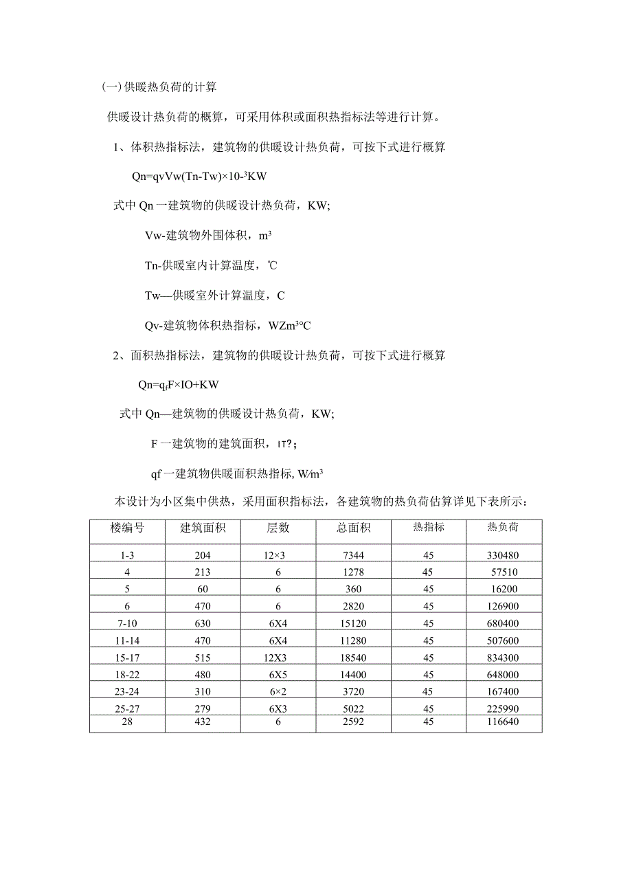 室外供热管网热负荷计算设计方案.docx_第2页