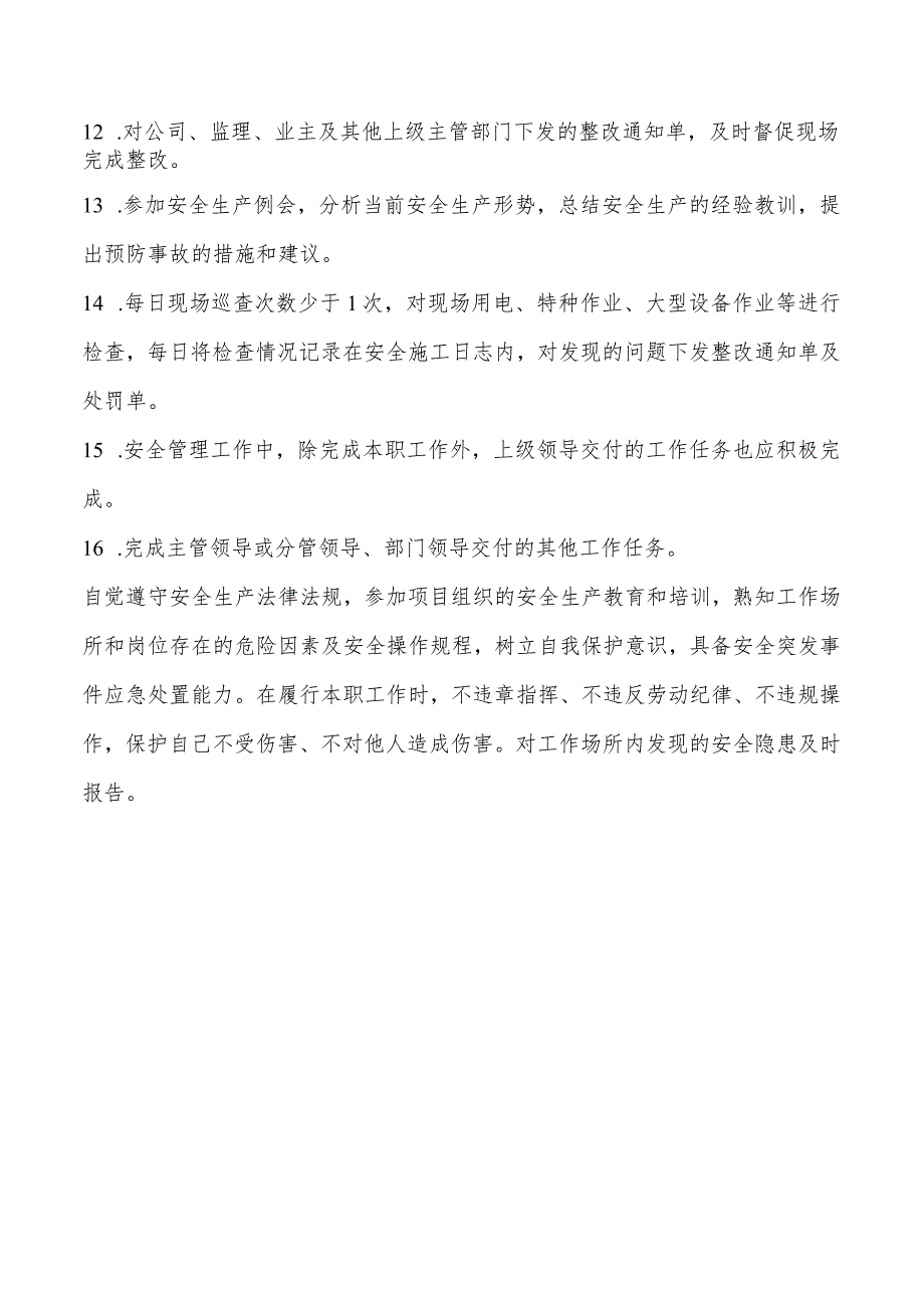 安全员安全生产责任清单.docx_第2页