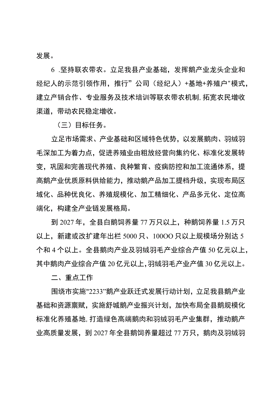 舒城县加快鹅产业跃迁式发展实施方案.docx_第3页