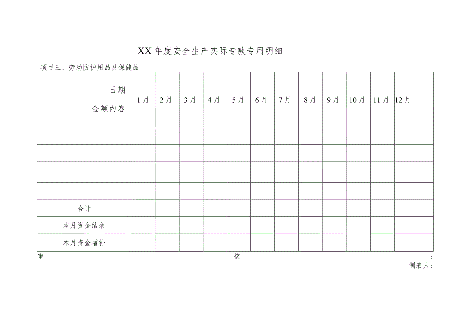 年度安全生产实际专款专用明细.docx_第3页