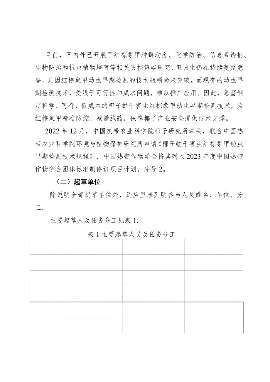 椰子蛀干害虫红棕象甲幼虫早期检测技术规程编制说明.docx_第2页