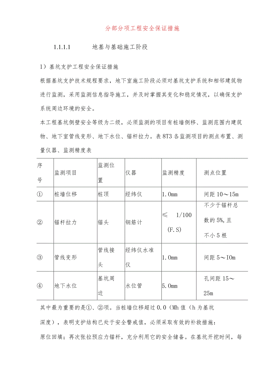 分部分项工程安全保证措施.docx_第1页