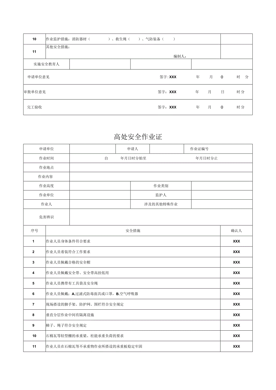 第3部分：八大高危作业票、风险分析详解.docx_第3页