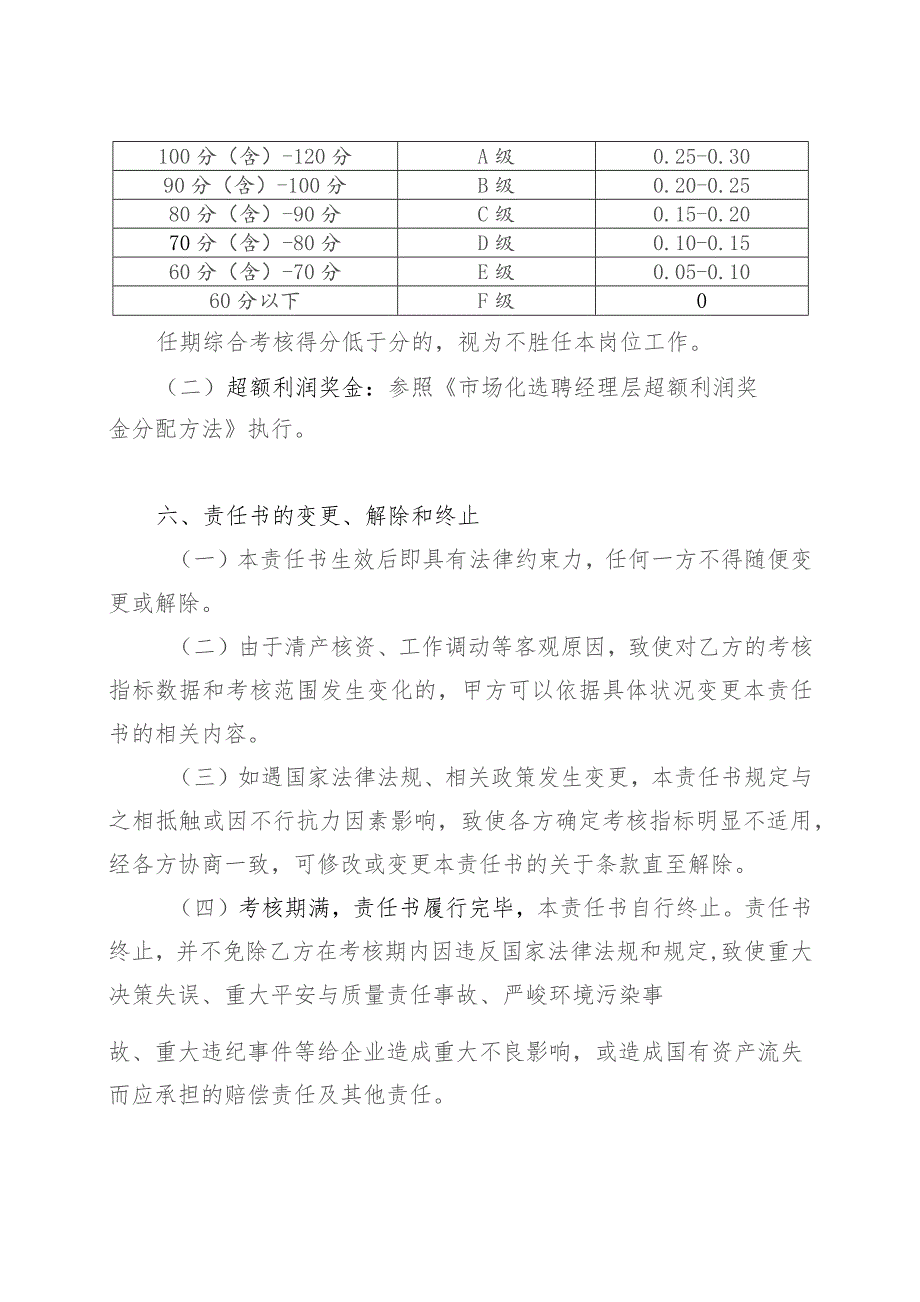 国企市场化选聘经理层任期目标责任书模板.docx_第3页