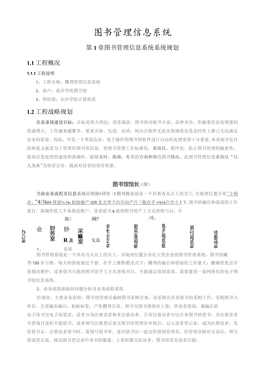 图书信息管理系统实验报告.docx_第1页