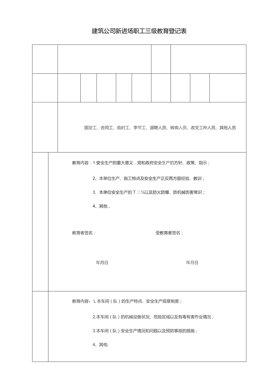 建筑工程项目分包进场临时设施检查表.docx_第2页