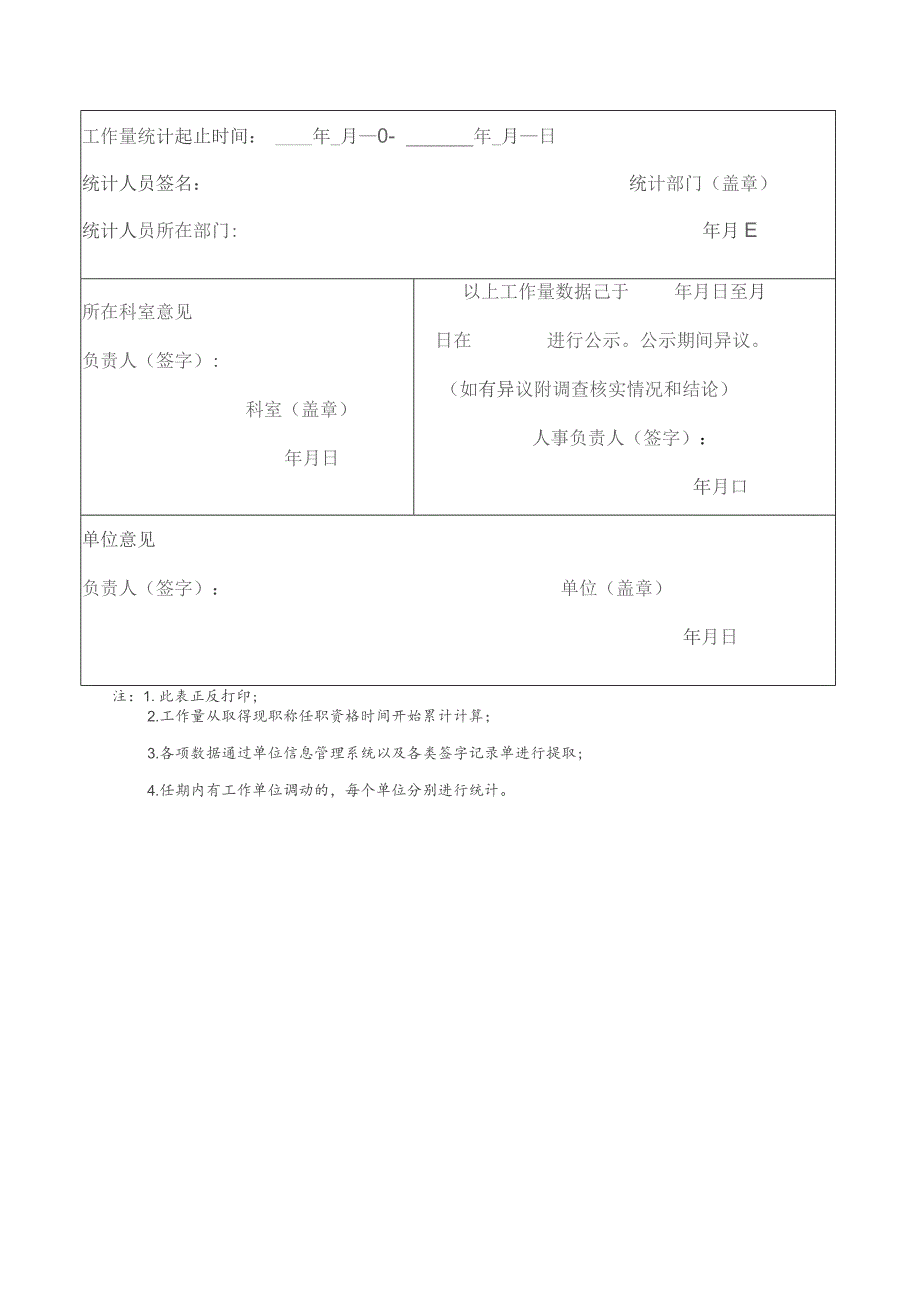 卫生系列高级职称申报工作量统计表.docx_第2页