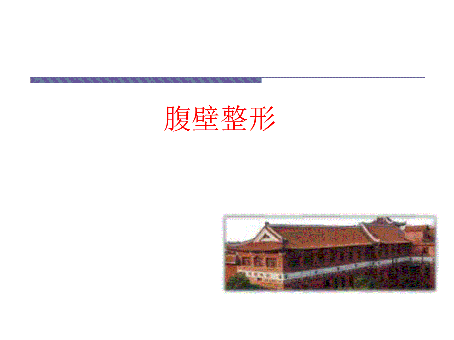 腹壁整形.ppt_第1页