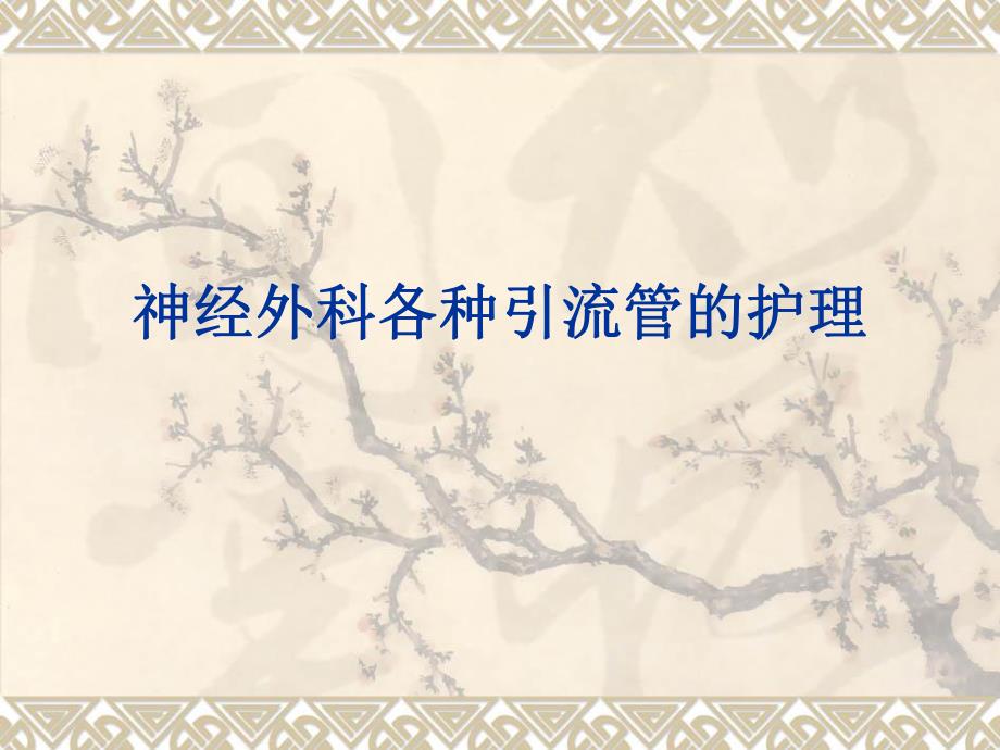 神经外科各种引流管的护理.ppt_第1页