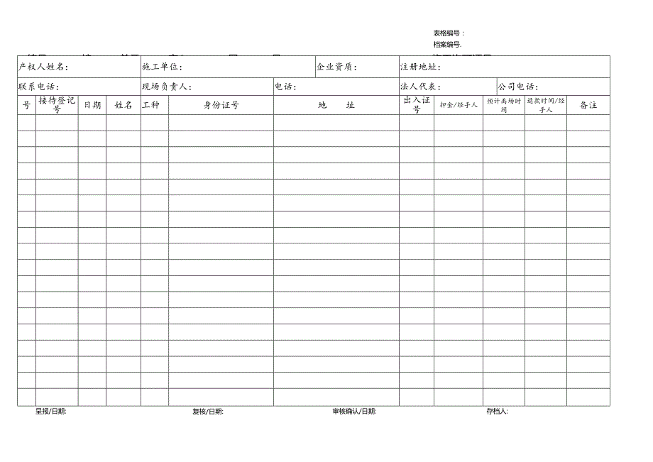 装修人员出入证登记表.docx_第2页