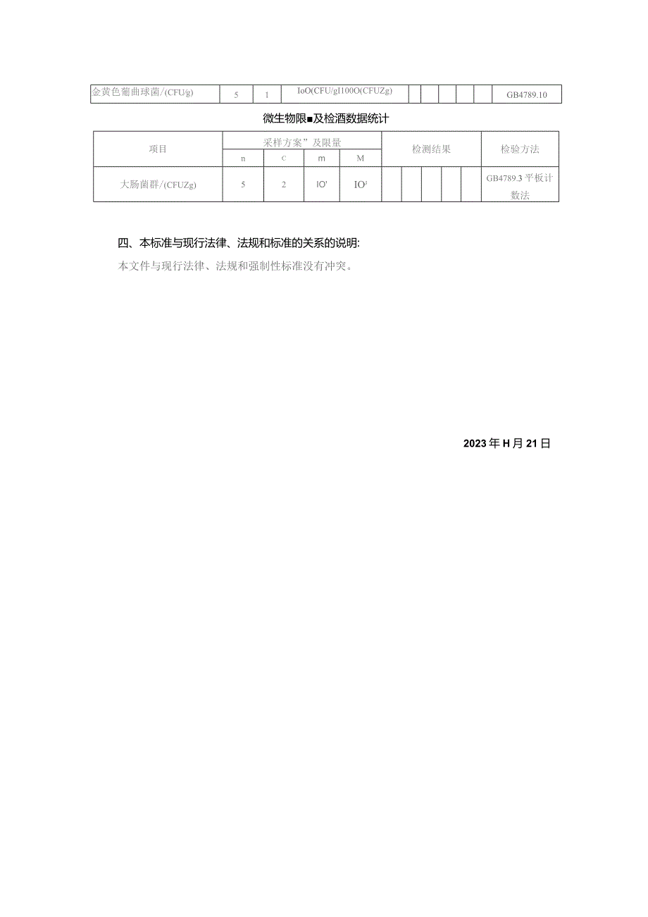 重庆凯年食品有限公司食品安全企业标准《豆制品》编制说明.docx_第3页