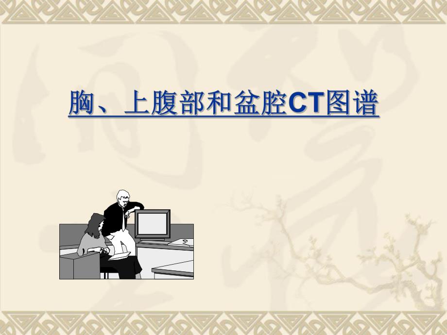 医学系列 胸、上腹和盆腔CT图谱.ppt_第1页