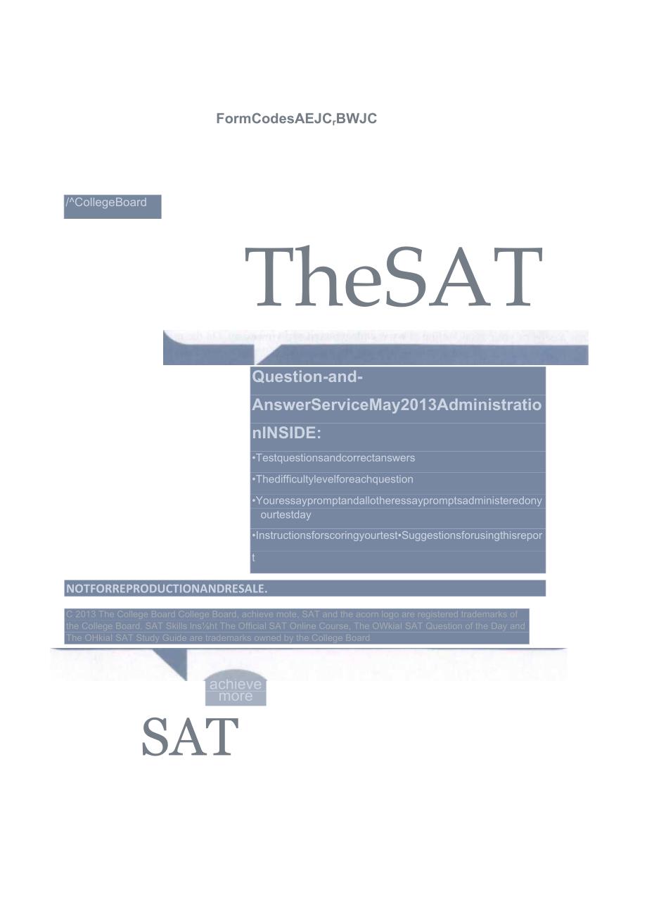 SAT-2013年5月真题(北美)-SAT备考资料.docx_第2页