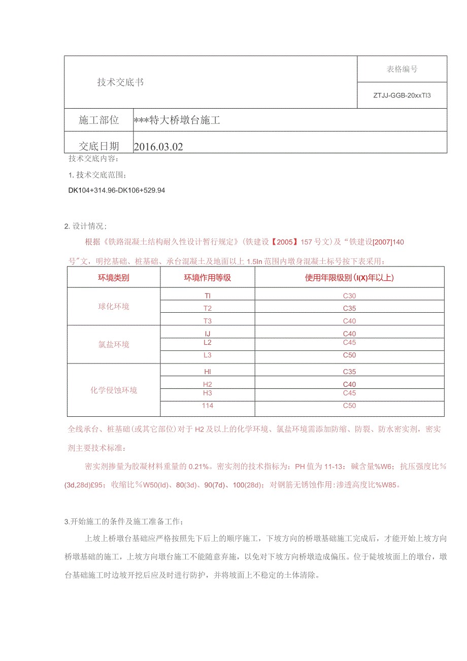 墩台技术交底书.docx_第1页